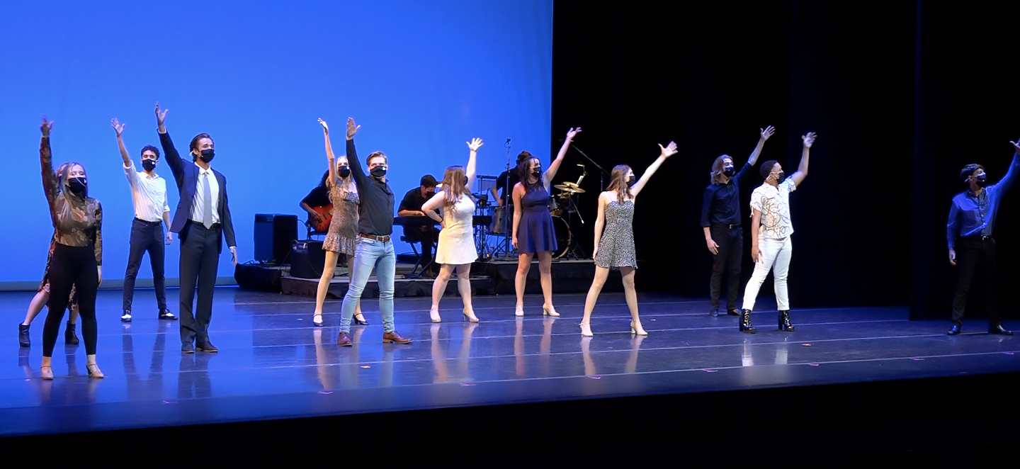 Broadway Star of the Future students performing on stage